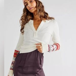 NWT FREE PEOPLE Mikah Layering Thermal Cuff
